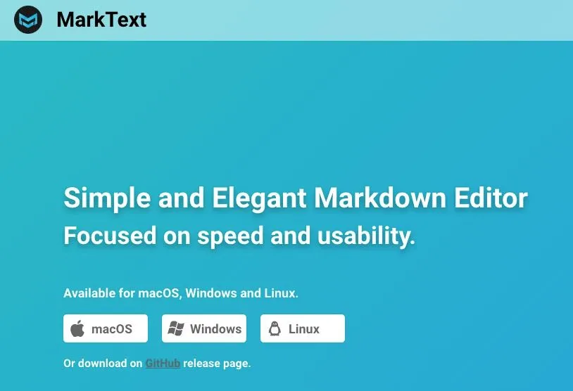 MarkText, 比肩Typora的开源markdown编辑器封面