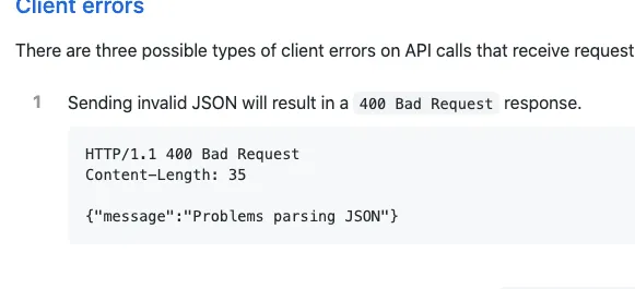 Github eror code